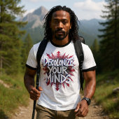 Decolonize Your Minds (Points) Tシャツ