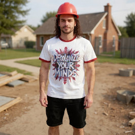 Decolonize Your Minds (Points) Tシャツ