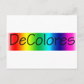 DeColores ポストカード (正面)