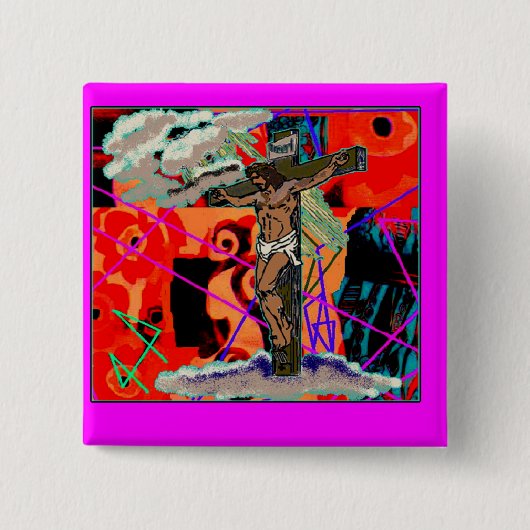 decolores 缶バッジ (正面)