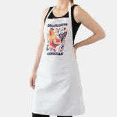 DeColores Cursillo Folk Art Rooster Christian エプロン (インサイチュ)