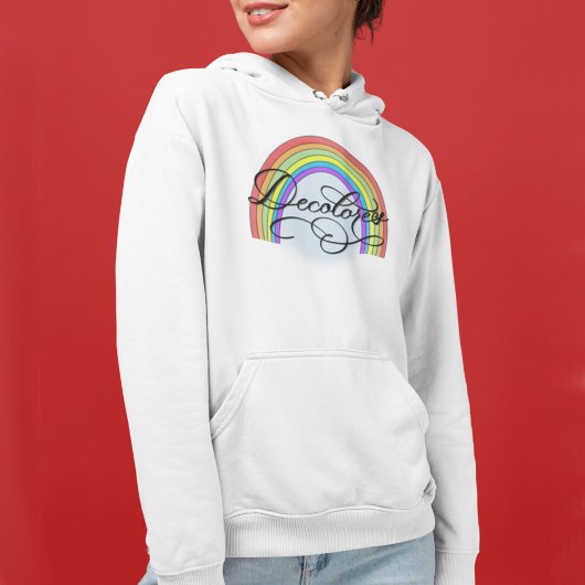 DeColores Cursillo Rainbow Faith Religion パーカ