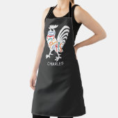 DeColores Cursillo Rooster White Silhouette  エプロン (インサイチュ)