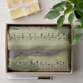 Decompageのシー葉ト音楽と動揺して 薄葉紙 (ギフト)