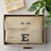 Decompageティッシュペーパー – 古いアイチャート 薄葉紙 (ギフト)