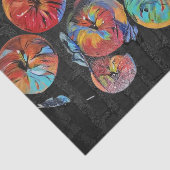 decompageティッシュペーパー、色のAppleバッグ 薄葉紙 (詳細)