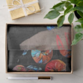 decompageティッシュペーパー、色のAppleバッグ 薄葉紙 (ギフト)