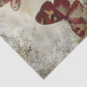 Decompageヴィンテージストーリーブックの背景の風景 薄葉紙 (詳細)