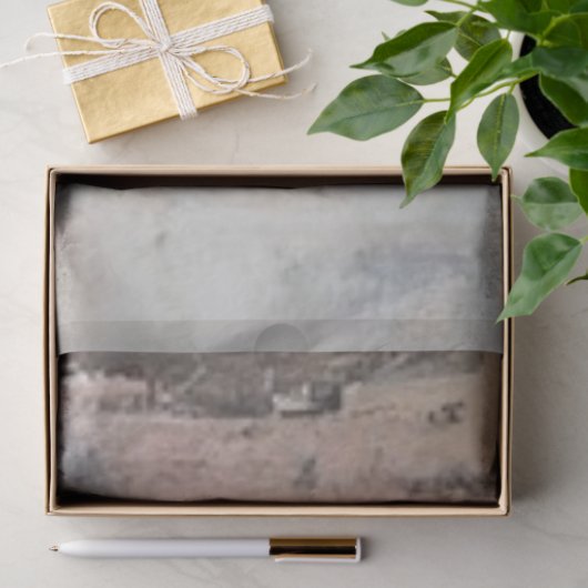 Decompage抽象芸術フェイク終了一致Leopard 薄葉紙 (ギフト)