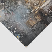 Decompage白お洒落鳥茶フランスのパーティー 薄葉紙 (詳細)