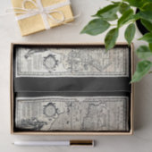 Decompage紙10"x15" -ヴィンテージマップ15 薄葉紙 (ギフト)