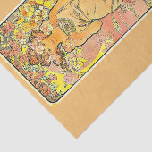 Decompage紙10"x15" - Alphonseミュシャ10 薄葉紙 (詳細)