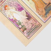 Decompage紙10"x15" - Alphonseミュシャ27 薄葉紙 (詳細)