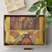 Decompage紙10"x15" - Alphonseミュシャ2 薄葉紙 (ギフト)