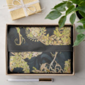 Decompage紙10"x15" - Alphonseミュシャ34 薄葉紙 (ギフト)