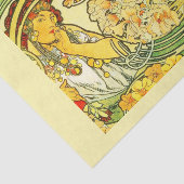 Decompage紙10"x15" - Alphonseミュシャ35 薄葉紙 (詳細)