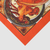 Decompage紙10"x15" - Alphonseミュシャ37 薄葉紙 (詳細)