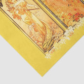 Decompage紙10"x15" - Alphonseミュシャ42 薄葉紙 (詳細)