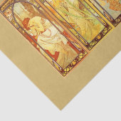 Decompage紙10"x15" - Alphonseミュシャ45 薄葉紙 (詳細)