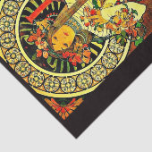 Decompage紙10"x15" - Alphonseミュシャ6 薄葉紙 (詳細)