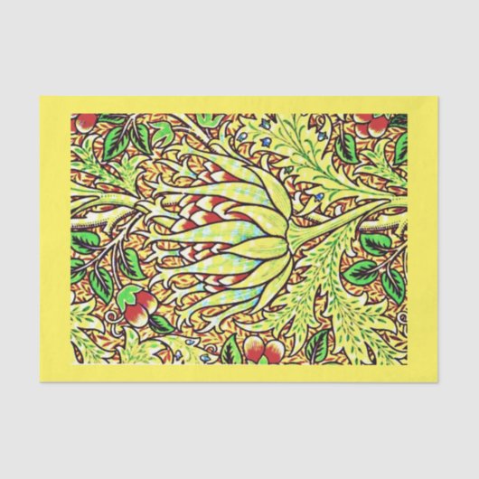 Decompage紙10"x15" - William Morris 9 薄葉紙 (正面)