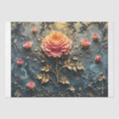 Decompage – 夢のようなバラ- 薄葉紙 (正面)