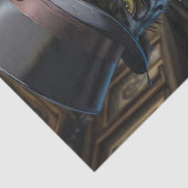 Decompage – 目のパッチを持つ目の猫をギャング –  薄葉紙 (詳細)