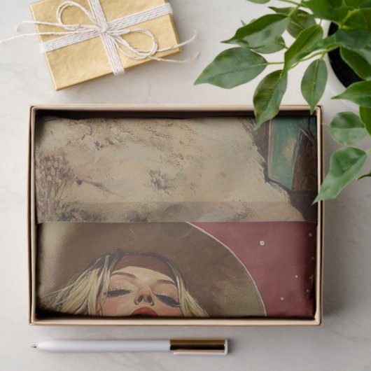 Decompage Artistがコンテンツ作成者を統合 薄葉紙 (ギフト)