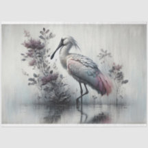 Decompage、Spoonbill Bird、ティッシュペーパー