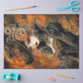 Decompage Steampunkビクトリアン with Rust Accent 薄葉紙 (クラフト)