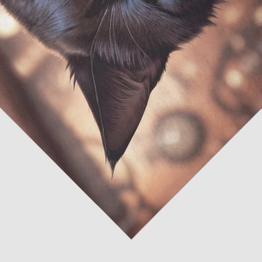 Decompage - Steampunk cat drink beer - 薄葉紙 (詳細)