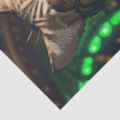 Decompage - Steampunk cat with beer - 薄葉紙 (詳細)