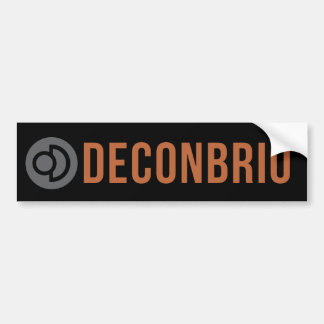 Deconbrioのバンパーステッカー バンパーステッカー