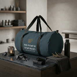 Deconstructed & Recovering Charcoal | Dark Minimal ダッフルバッグ