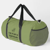 Deconstructed & Recovering Sage Green Duffel Bag  ダッフルバッグ (右コーナー)