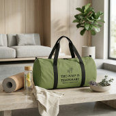 Deconstructed & Recovering Sage Green Duffel Bag  ダッフルバッグ