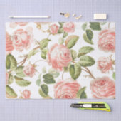 DECOPAGEティッシュペーパー:バラ 薄葉紙 (クラフト)