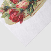 DECOPAGEティッシュペーパー:ヴィンテージティーカップフランスのと 薄葉紙 (詳細)