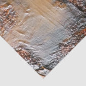 Decopageテクスチャフェイク仕上げ銅カラー 薄葉紙 (詳細)