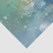 Decopageバお洒落ニー青の背鮮やか景 薄葉紙 (詳細)