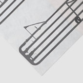 Decopageミュージックシートのメモ 薄葉紙 (詳細)