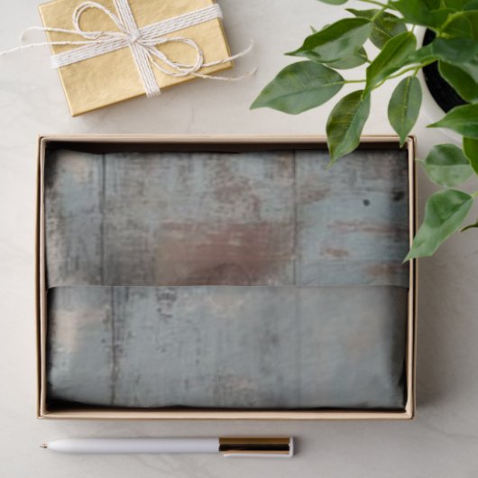 Decopage動揺して Light Blue欠損バックグラウンド 薄葉紙 (ギフト)