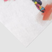 Decopage標準お洒落ポードルファッション表示 薄葉紙 (詳細)