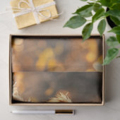 Decopage秋設定Dachshunds紅葉 薄葉紙 (ギフト)