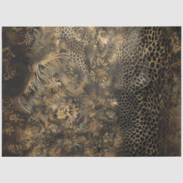 Decopage Finishフェイク Reptile Skinテクスチャ 薄葉紙