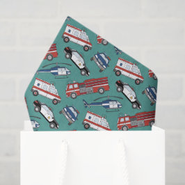 Decopage First Responder Medical Emergency 薄葉紙