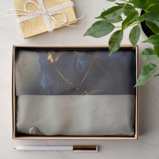 Decopage Steampunk Blue Azure 薄葉紙 (ギフト)