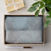 Decopage Textured Bluesバックグラウンドフェイク仕上げ 薄葉紙 (ギフト)