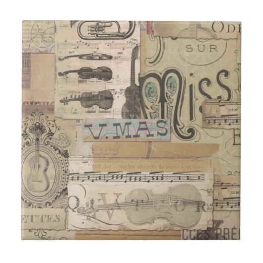 Decopauge音楽 タイル (正面)