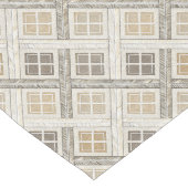 Decor用ニュートラルジオメトリテーブルラモダンンナ ロングテーブルランナー (コーナー)